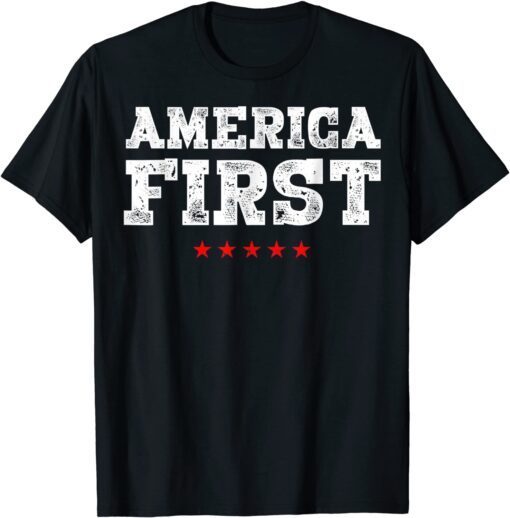 America First Pro-Trump Tee Shirt