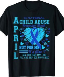 April is National Child Abuse Prevention Month Awareness Tee Shirt