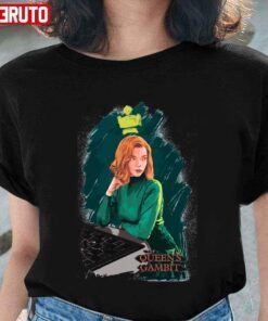 Art Queen’s Gambit Anya Taylor-Joy Actress Tee Shirt