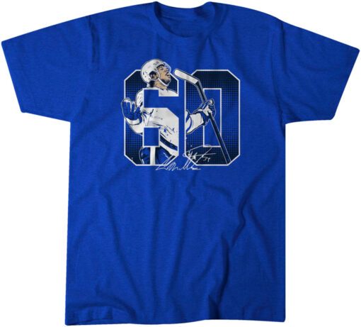 Auston Matthews 60 Goals Shirt