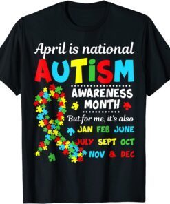 Autism Awareness - April is National Autism Awareness Month Classic Shirt