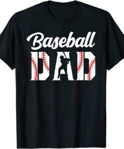 Baseball Dad Apparel Dad Baseball Father's Day 2022 Tee Shirt