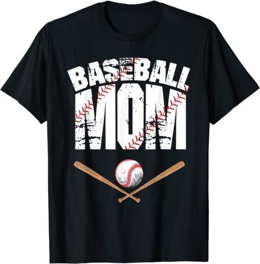 Baseball Mom Happy Mother Day 2022 Tee Shirt