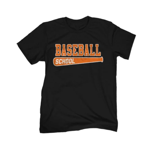Baseball School OS Tee Shirt