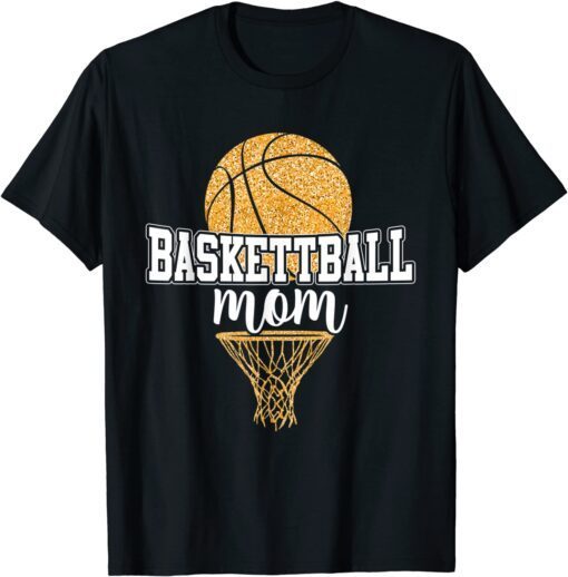 Basketball Mom Game Day Vibes Basketball Mother's Day 2022 Tee Shirt