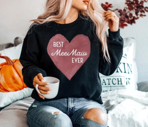 Best MeeMaw Ever Mothers Day Tee Shirt