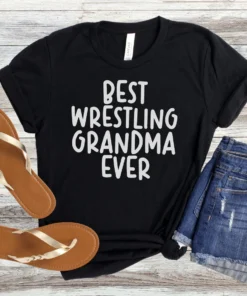 Best Wrestling Grandma Ever Mother's Day Tee Shirt