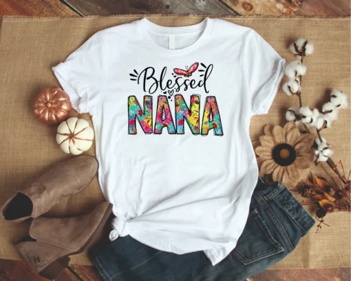 Blessed NANA Mother's Day Tee Shirt