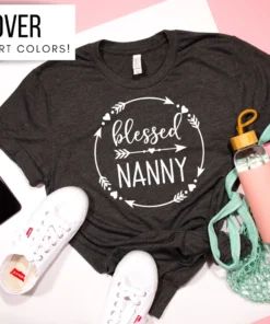 Blessed Nanny Mother's Day Tee Shirt