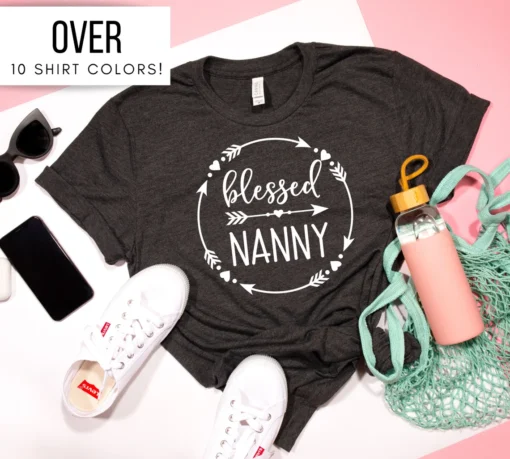 Blessed Nanny Mother's Day Tee Shirt