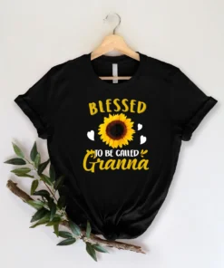 Blessed To Be Called Granna Mother's Day Tee Shirt