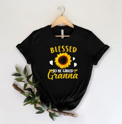 Blessed To Be Called Granna Mother's Day Tee Shirt