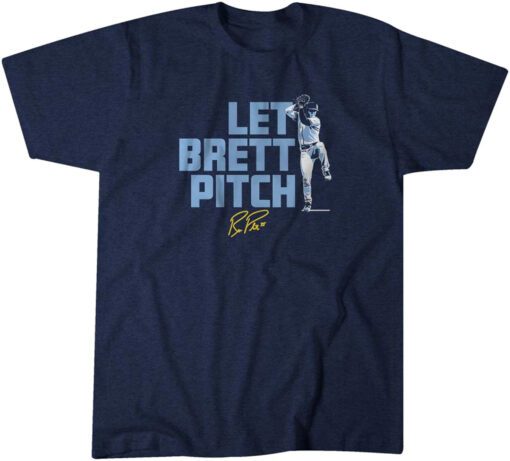 Brett Phillips Let Brett Pitch Tee Shirt