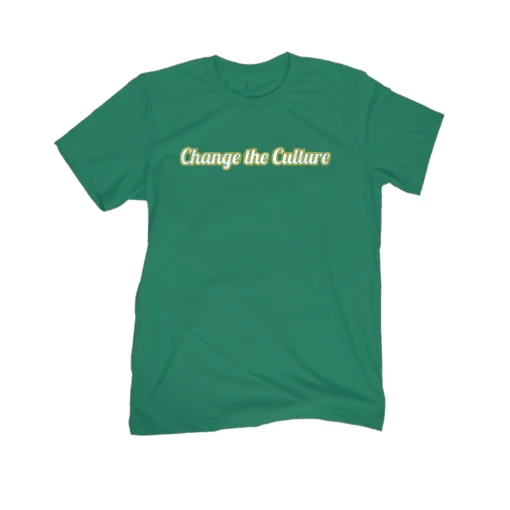 Change The Culture Tee shirt