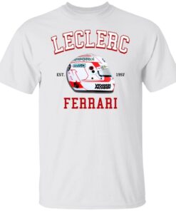 Charles Leclerc Formula One Racing Ferrari Tee Shirt