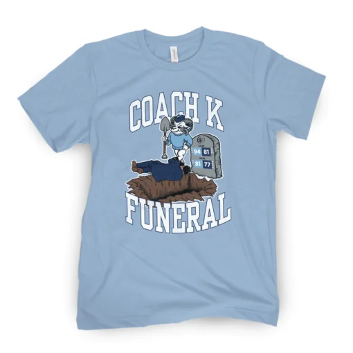 Coach K Funeral Shirt