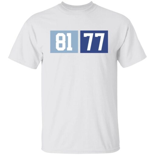 Coach K’s Career 81-77 Tee Shirt