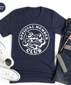 Cool Aunts Club Mothers Day Tee Shirt
