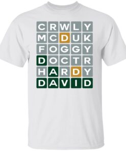 Crwly Mcduk Foggy Doctr Hardy David Tee Shirt