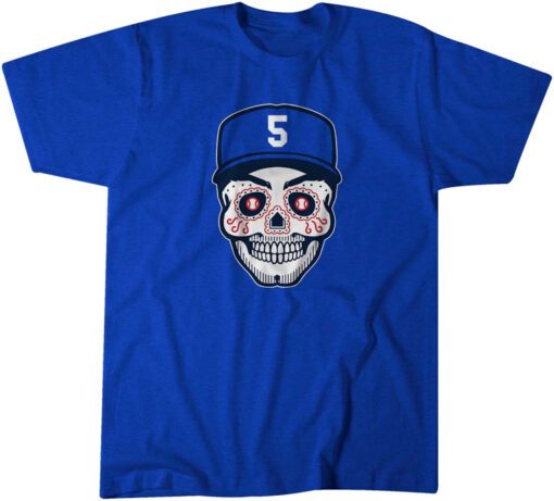 Freddie Freeman Sugar Skull Tee Shirt