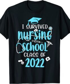 Future New Nurse Class Of 2022 Graduation Nursing School Tee Shirt