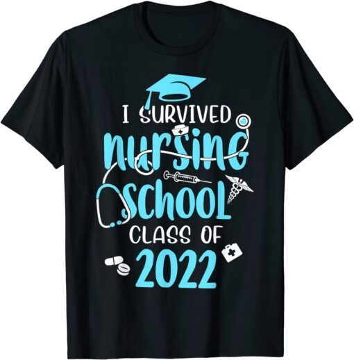 Future New Nurse Class Of 2022 Graduation Nursing School Tee Shirt