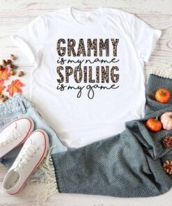 Grammy Is My Name Spoiling Is My Game Mother's Day Shirt
