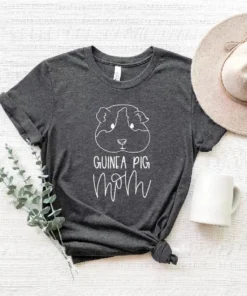 Guinea Pig Mom Mothers Day Tee Shirt