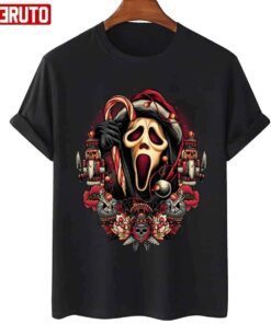 Holidays At Woodsboro Ghostface Tee Shirt