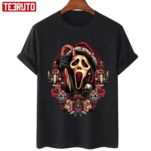 Holidays At Woodsboro Ghostface Tee Shirt