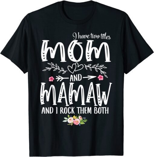 Mama Life Leopard Mother's Day Tee Shirt