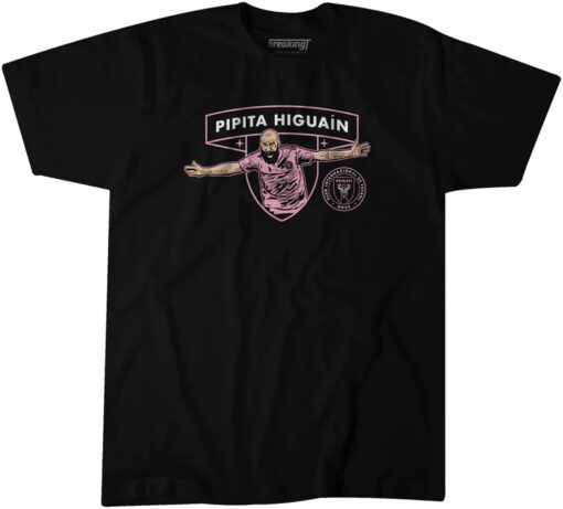 Inter Miami: Gonzalo Higuaín Pipita Tee Shirt