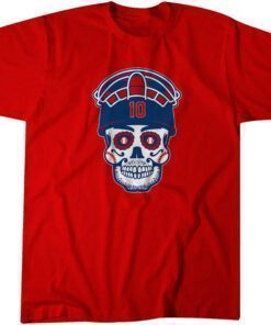 J T Realmuto Sugar Skull Tee Shirt