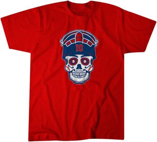 J T Realmuto Sugar Skull Tee Shirt