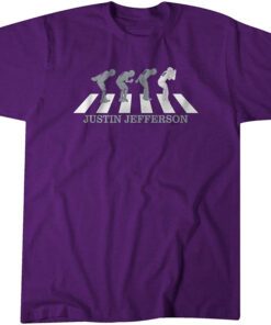 Justin Jefferson: Abbey Road Griddy T-Shirt