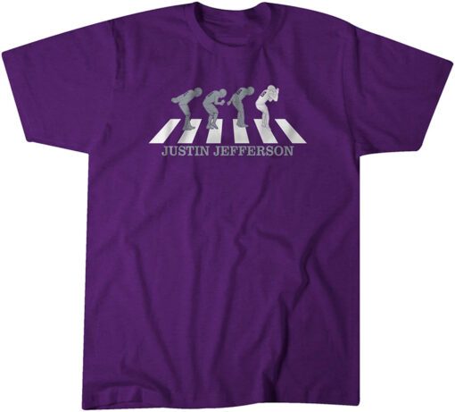Justin Jefferson: Abbey Road Griddy T-Shirt