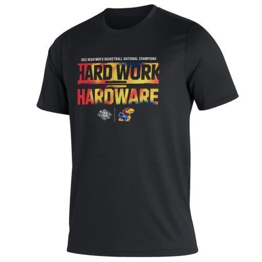 Kansas Jayhawks 2022 Basketball National Champions Locker Room Tee Shirt