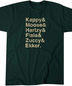 Kappy & Moose & Hartzy & Fiala & Zuccy & Ekker Tee Shirt