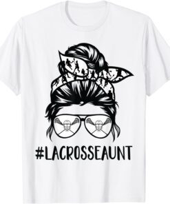 Lacrosse aunt messy bun hair glassLacrosse aunt messy bun hair glasses 2022 Shirtes 2022 Shirt