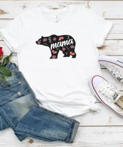 Mama Bear Mothers Day Tee Shirt