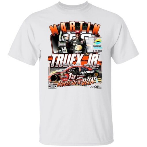 Martin Truex Jr Checkered Flag Instacart 500 Race Win New 2022 Tee Shirt