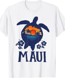 Maui - Hawaii Sea Turtles Hawaiian Family Vacation 2022 T-Shirt