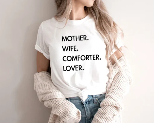 Mother Wife Comforter Lover Mothers Day Tee shirt