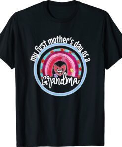 Mothers Day 2022 Women's My first Mother's day as a Grandma Tee Shirt