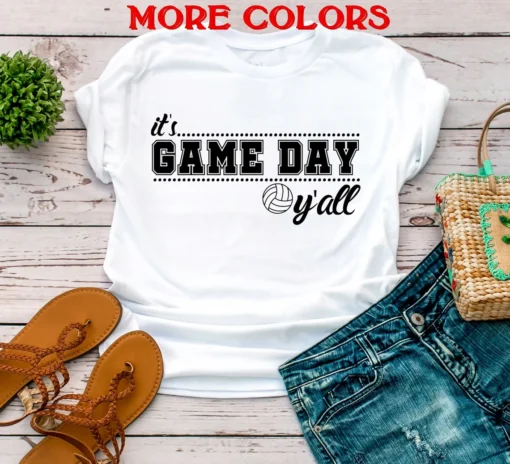 Mothers day mom It's Game Day Yall Tee Shirt