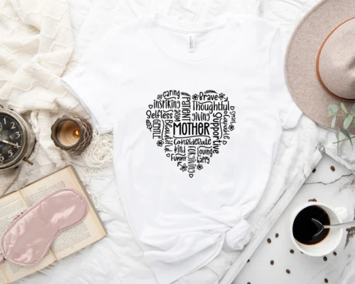 Mothers day mom heart Mother's Day shirt
