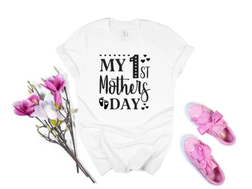 My 1st Mother's Day Mother's Day Tee Shirt