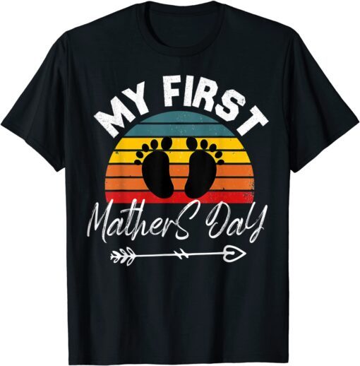My First Mother's Day Pregnancy Announcement Mom To Be 2022 Tee Shirt
