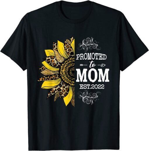 My First Mothers Day Pregnancy Reveal Promoted To Mom 2022 Tee Shirt