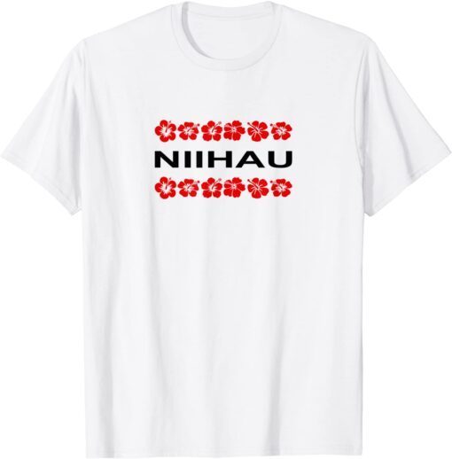 Niihau Aloha Flower Bands Light-Color Tee Shirt